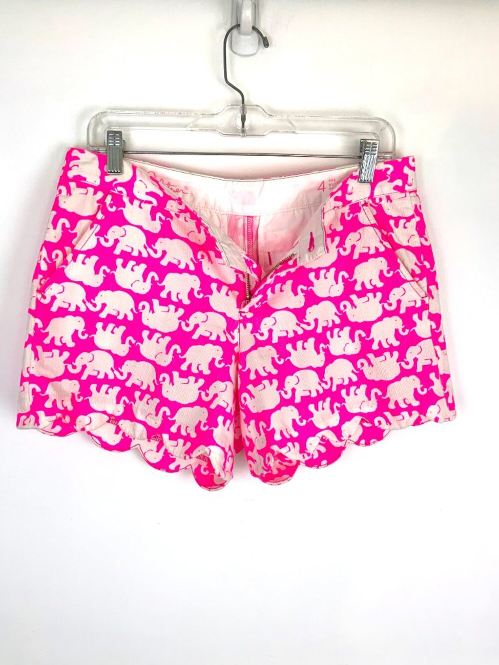 Lilly Pulitzer The Buttercup Short in Elephant Print Sz 4 - Picture 5 of 16